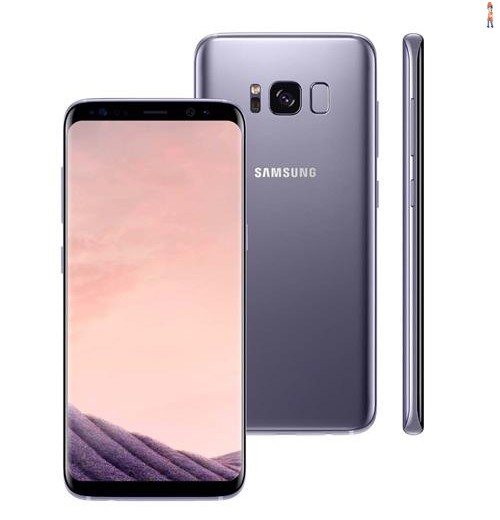Smartphone Samsung Galaxy S8 Dual Chip Ametista com 64GB, Tela 5.8”, Android 7.0, 4G, Câmera 12MP e Octa-Core