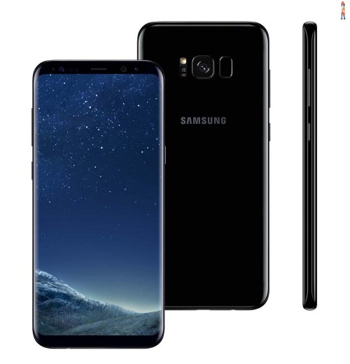 Smartphone Samsung Galaxy S8 Plus Dual Chip Preto com 64GB, Tela 6.2”, Android 7.0, 4G, Câmera 12MP e Octa-Core
