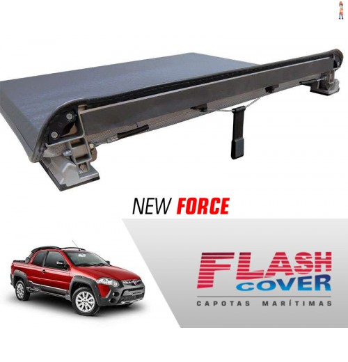 Capota Maritima FlashCover NewForce FIAT STRADA ADV CD S/STP 2014/ BNF Capota: BN186F