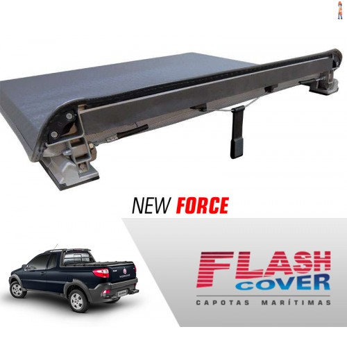 Capota Maritima FlashCover NewForce FIAT STRADA WORK CE 2014/ BNF  Capota: BN182F