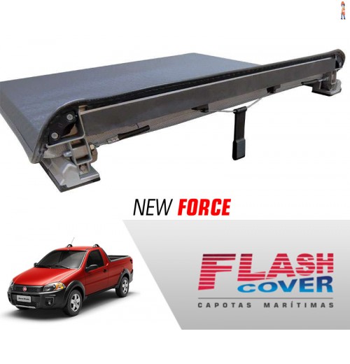 Capota Maritima FlashCover NewForce FIAT STRADA WORK CS 2014/ BNF  Capota: BN183F