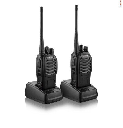 Par de Rádios comunicadores Multilaser 8Km Walkie Talkie - TV003