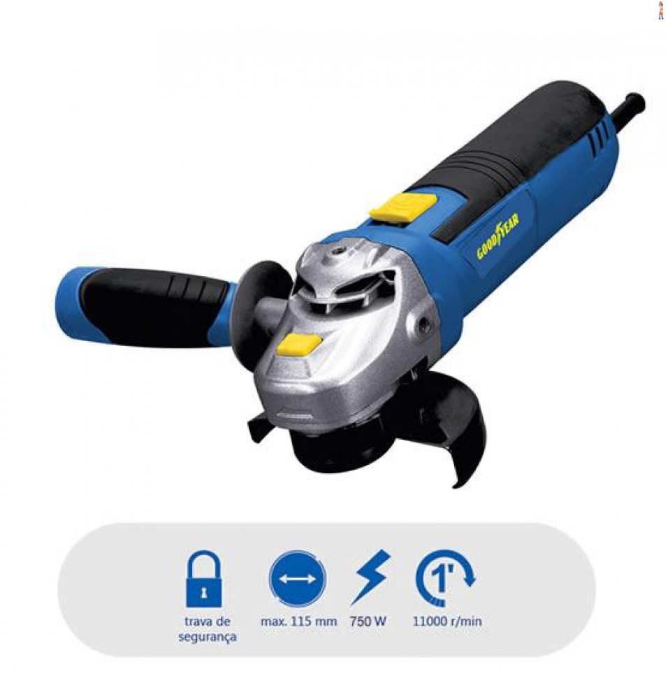 Esmerilhadeira Angular GOODYEAR GY-AG-50060 710W 11000 rpm