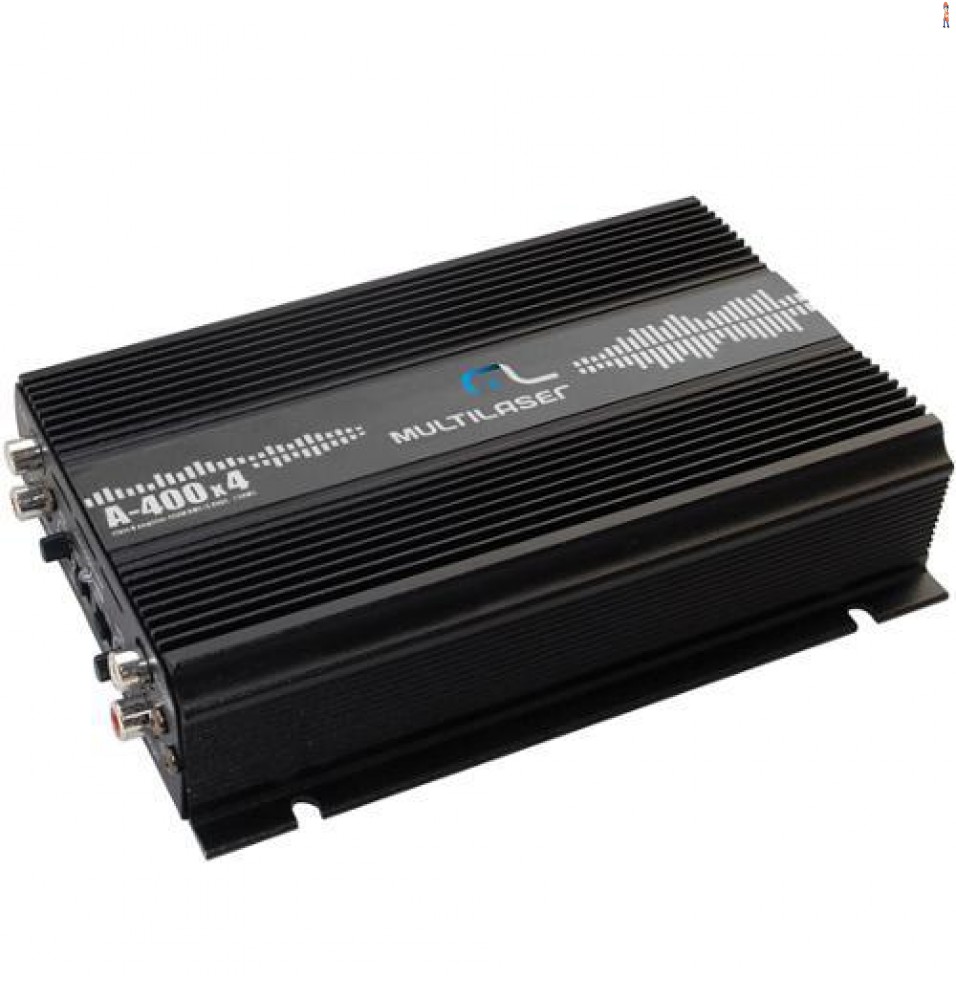 Amplificador Eletrônico De Áudio Com Frequência De 4 X 100 W - Stereo Multilaser-Au903