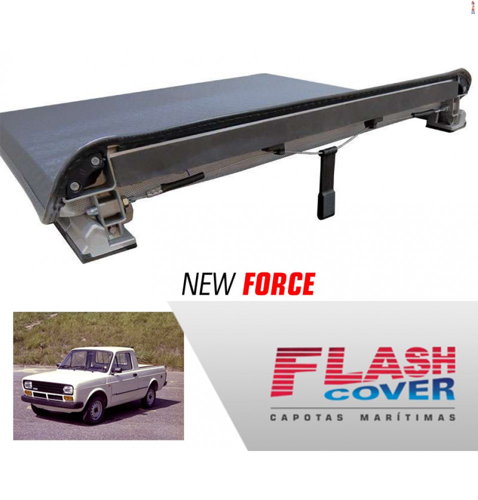 Capota Maritima FlashCover NewForce FIAT FIORINO CITY 77/1988 BNF  Capota: BN049F