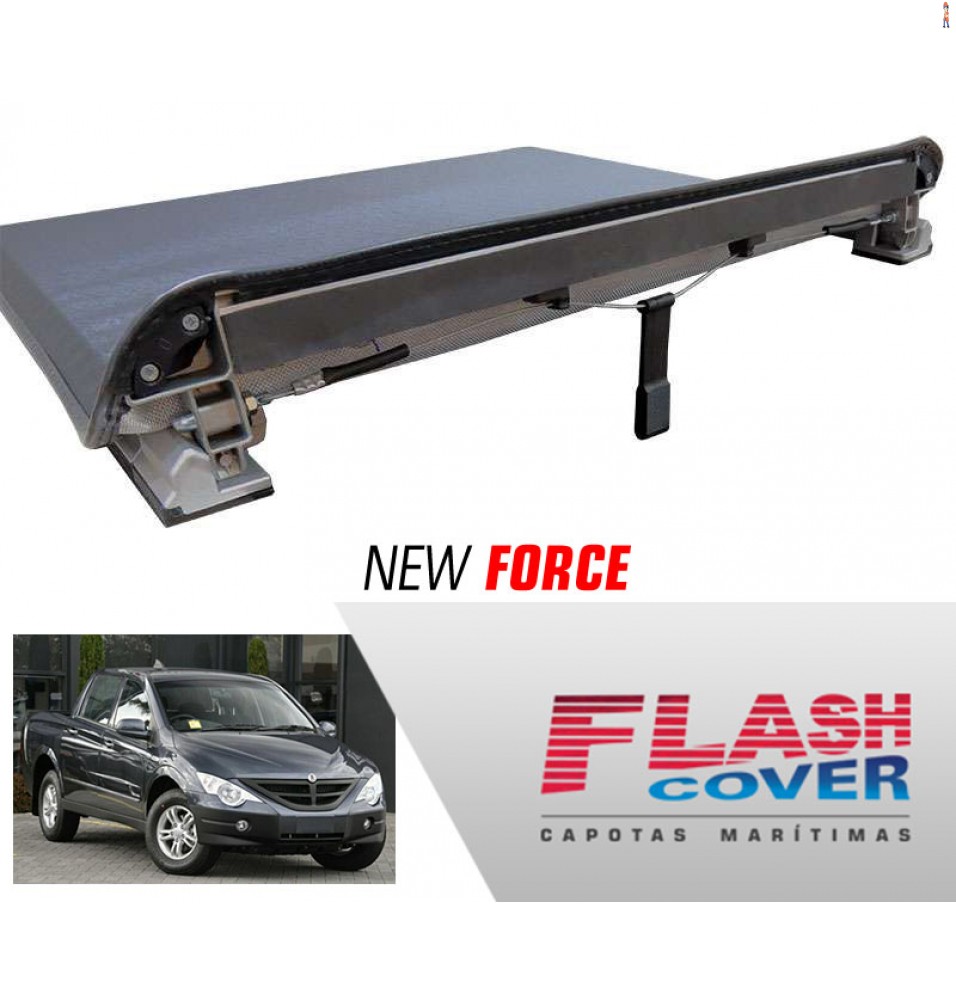 Capota Maritima FlashCover NewForce SSANGYONG ACTYON SPORT CD 06/2011 BNF Capota: FF138