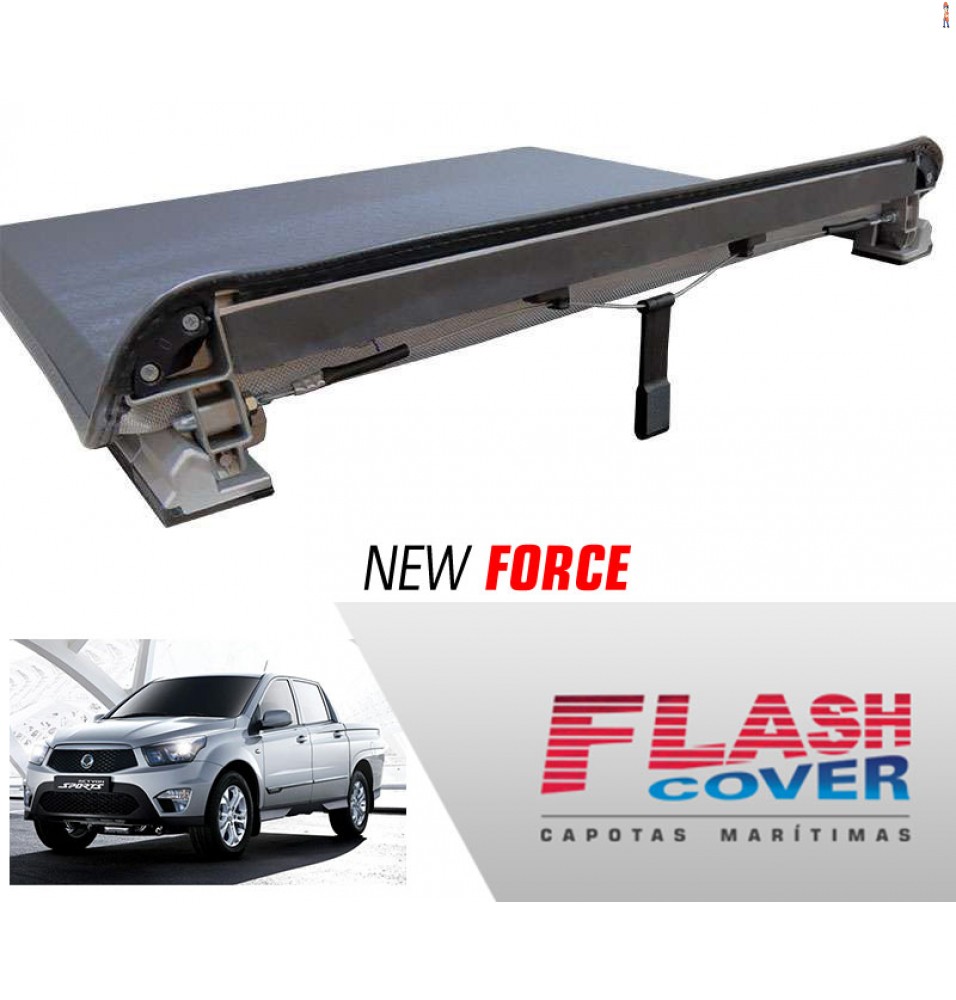 Capota Maritima FlashCover NewForce SSANGYONG ACTYON SPORT CD 2012/ BNF Capota: FF915