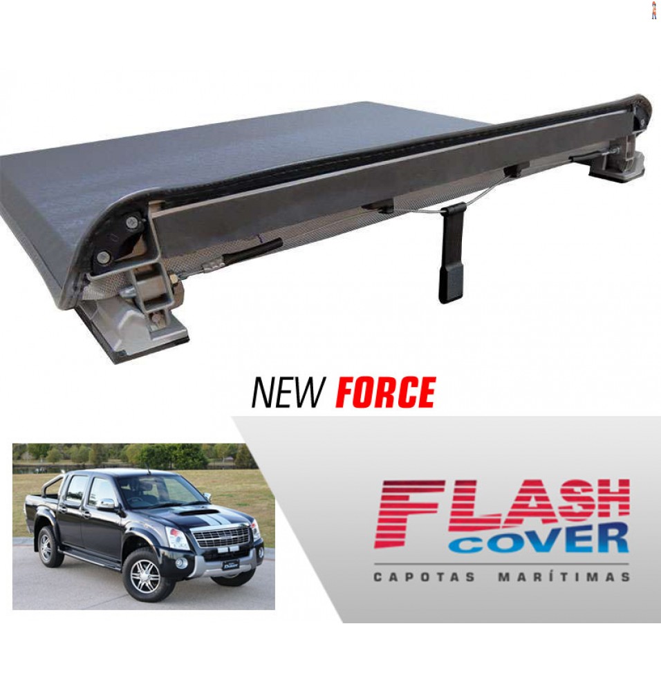 Capota Maritima FlashCover NewForce ISUZU D MAX CD 2011/ BNF Capota: FF159