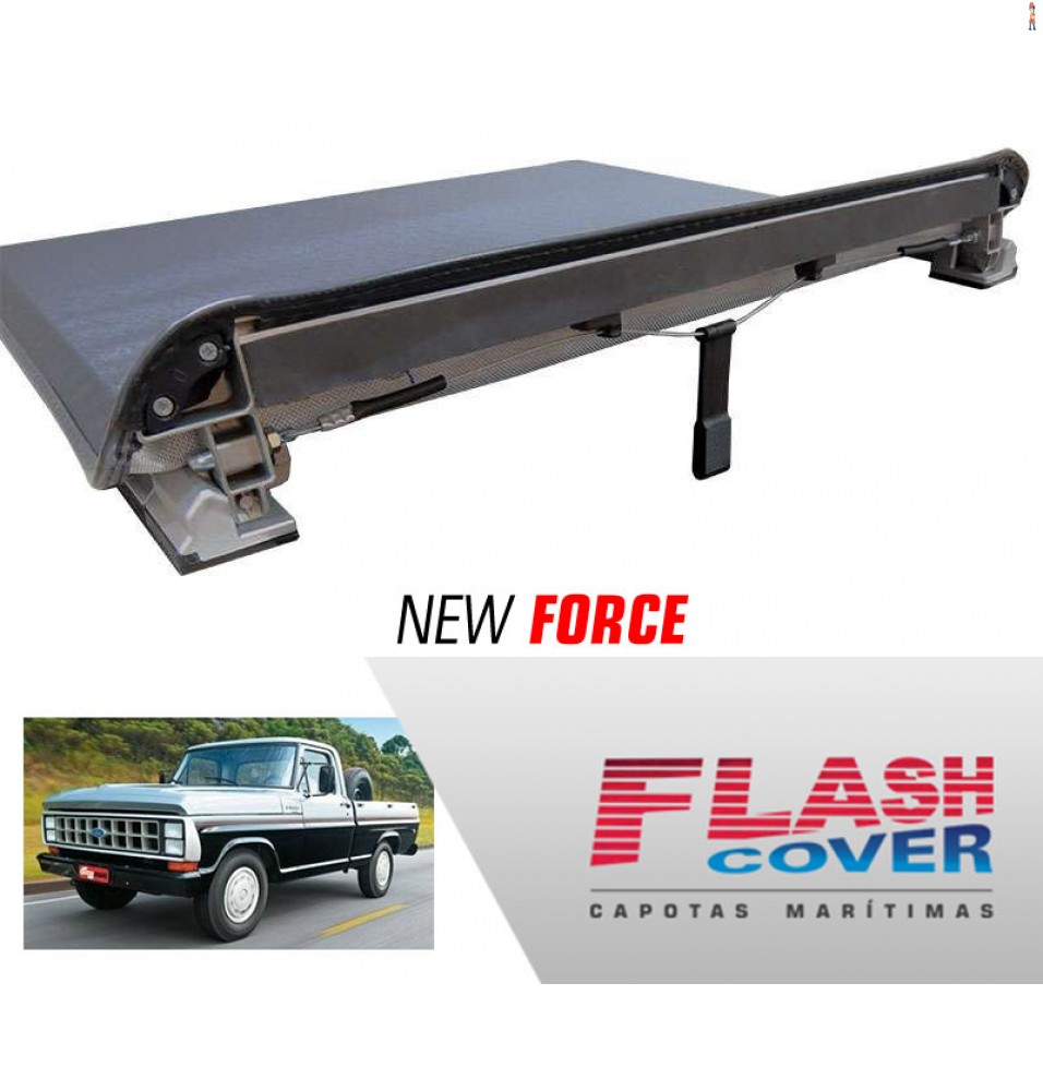 Capota Maritima FlashCover NewForce Ford F1000 C/SA S/STP 79/1992 BNF  Capota: BN085F