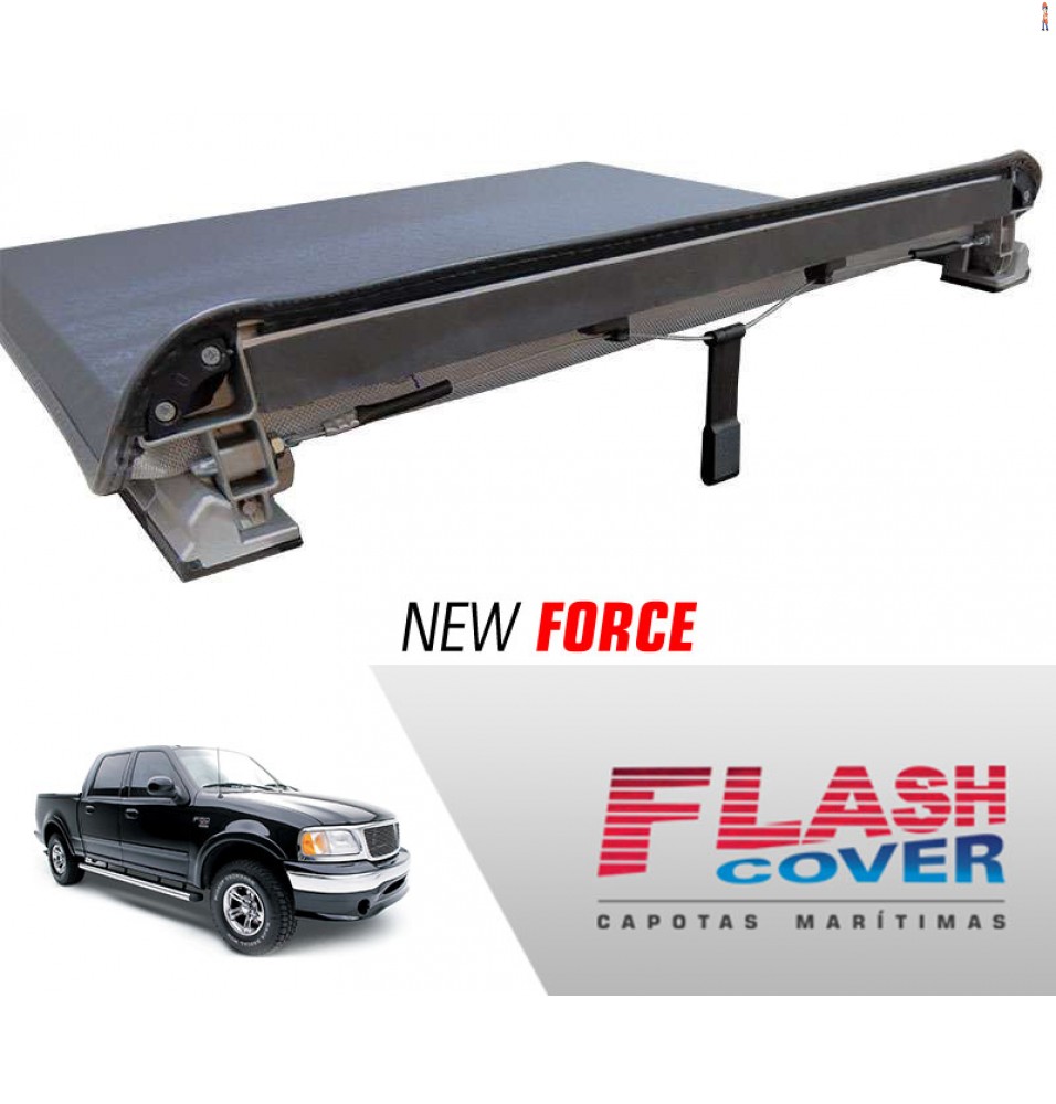 Capota Maritima FlashCover NewForce Ford F150 CD BNF  Capota: BN903F
