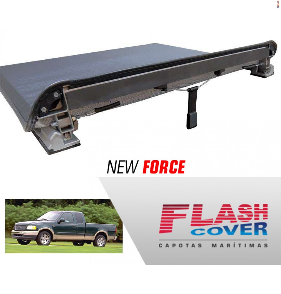 Capota Maritima FlashCover NewForce Ford F150 CE BNF  Capota: BN934F