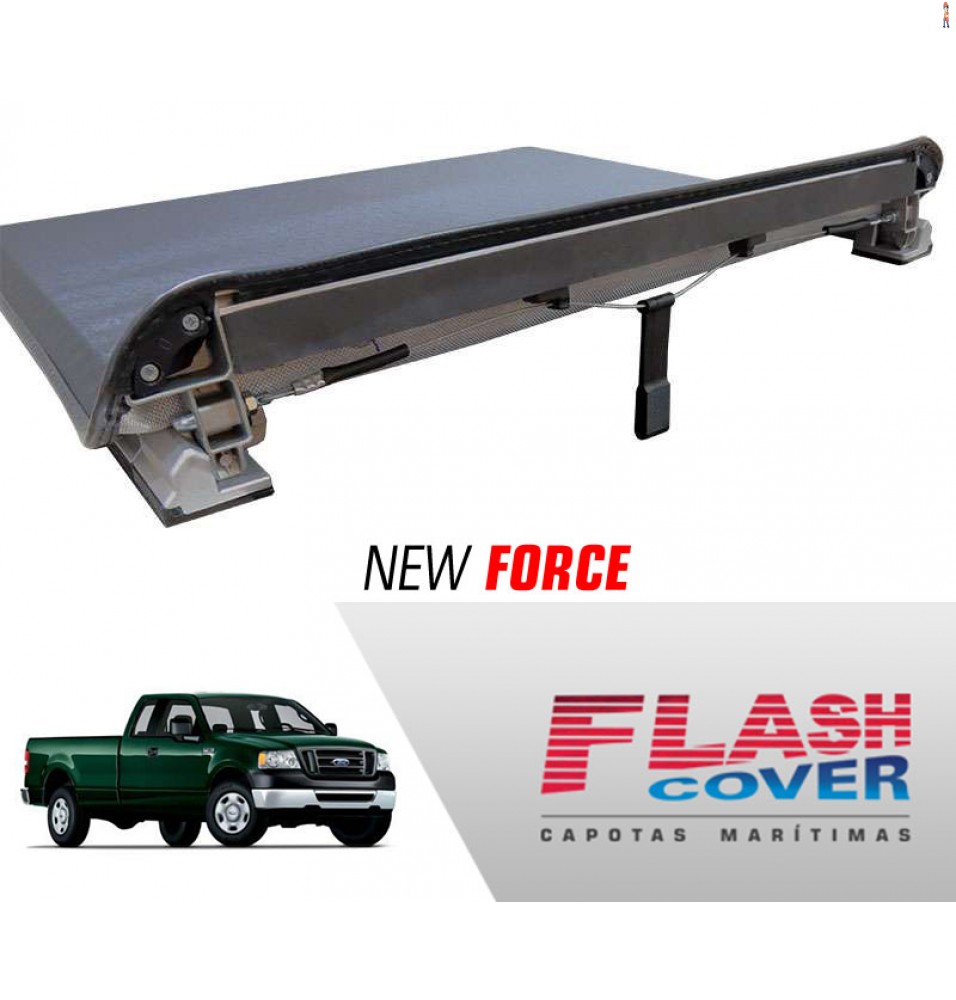 Capota Maritima FlashCover NewForce Ford F150 CE 2006/ BNF  Capota: BN919F