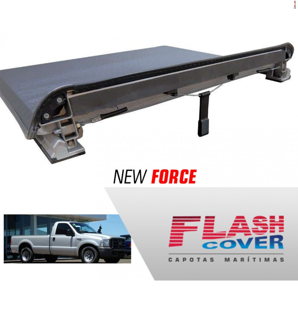 Capota Maritima FlashCover NewForce Ford F350 98/2011 BNF  Capota: BN112F