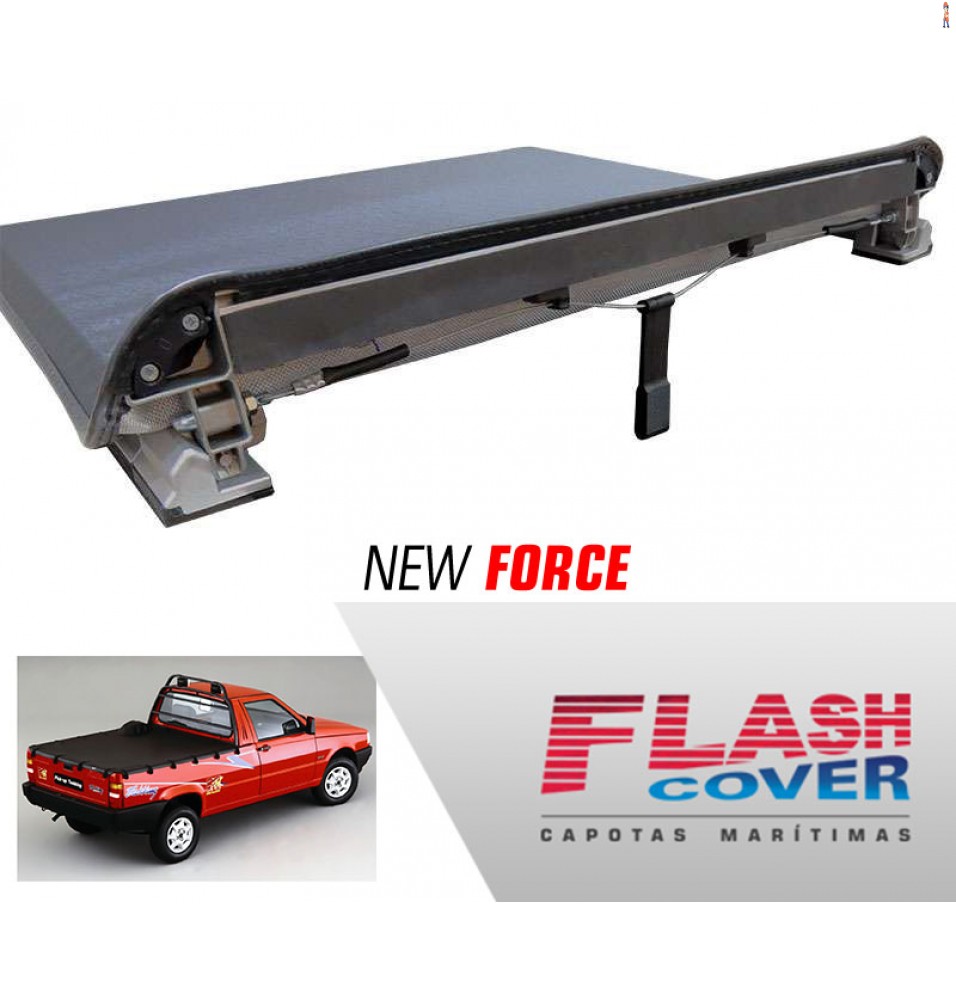 Capota Maritima FlashCover NewForce FIAT FIORINO LONGA S/STP 88/1998 BNF  Capota: BN047F