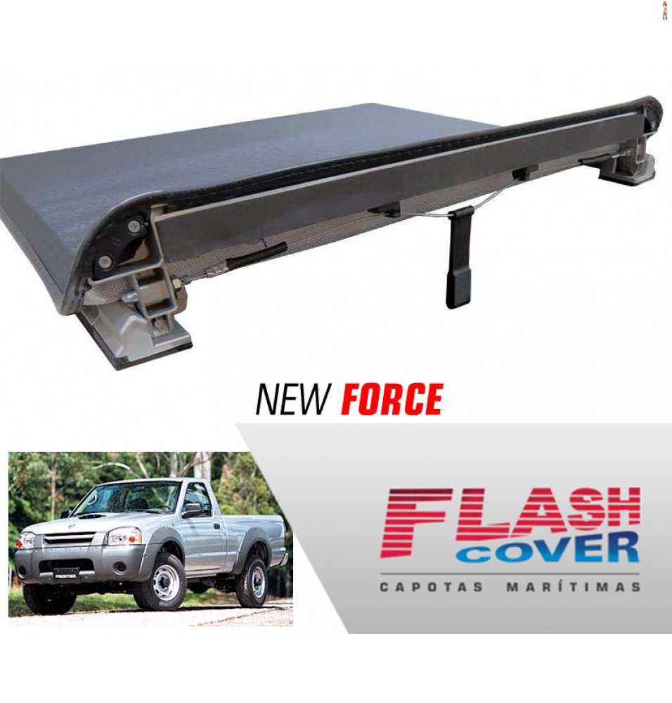 Capota Maritima FlashCover NewForce Nissan FRONTIER CS 02/2008 BNF  Capota: BN071F