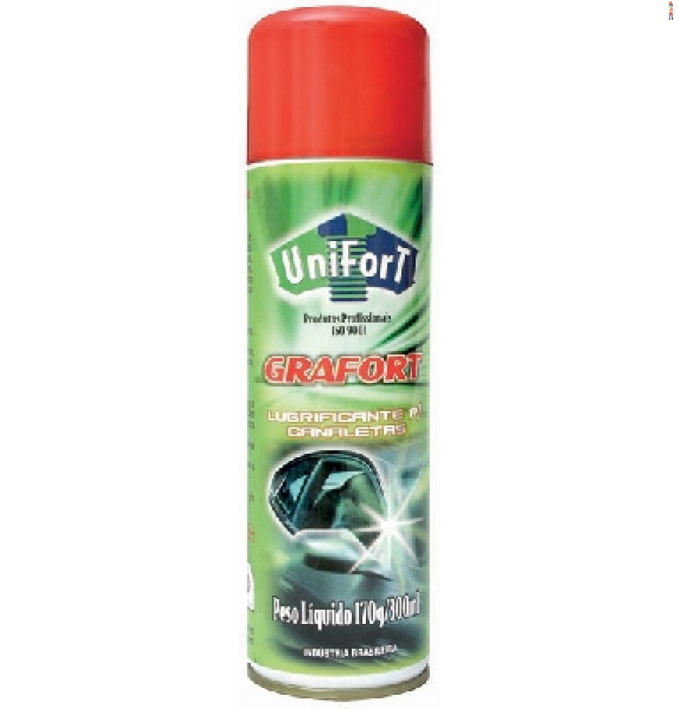 Grafite Spray - GRAFORT - UNIFORT - 170G/300ML - cod: 9850.400.130