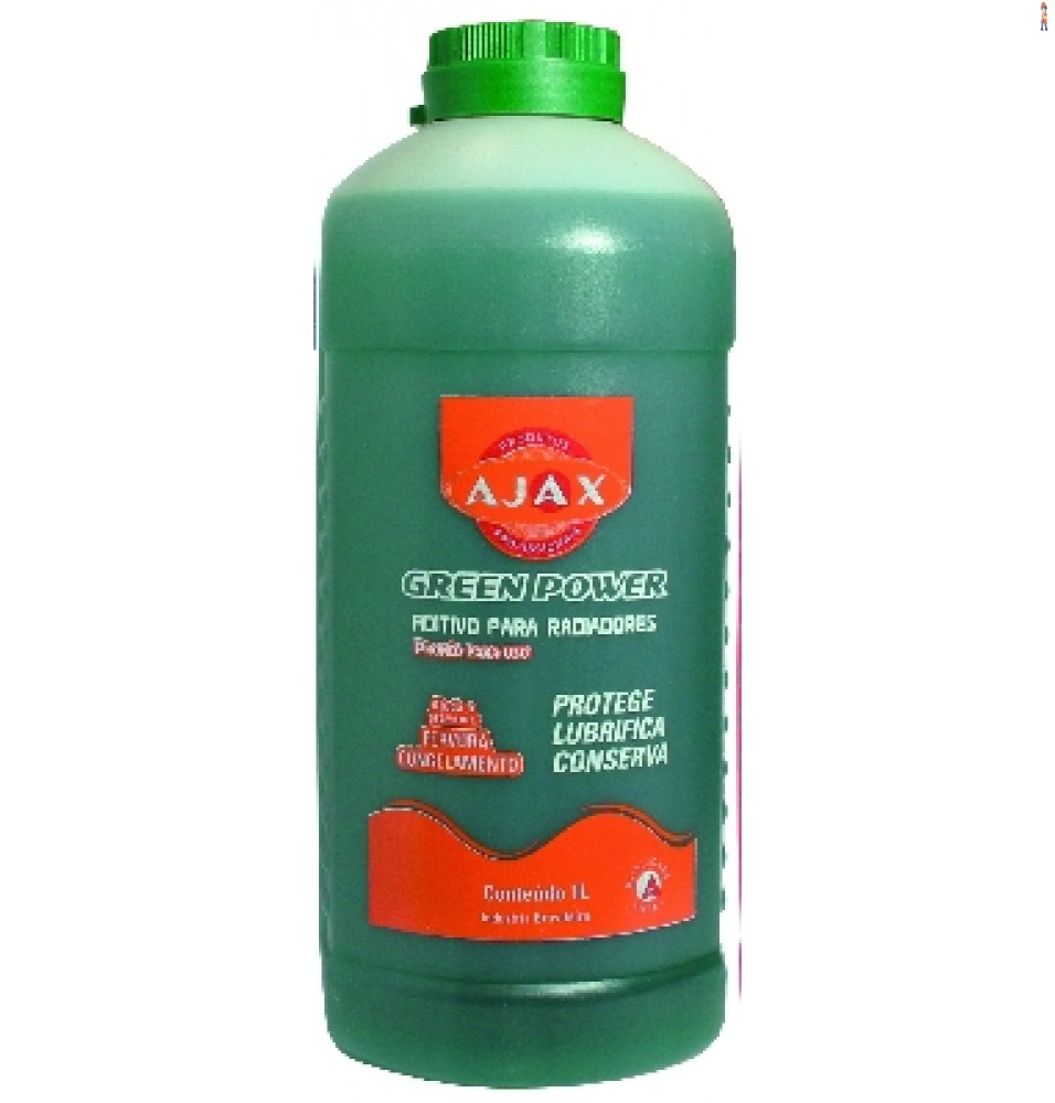 Aditivo para Radiador - GREEN POWER 1 Litro - AJAX - cod: 985A.500.100