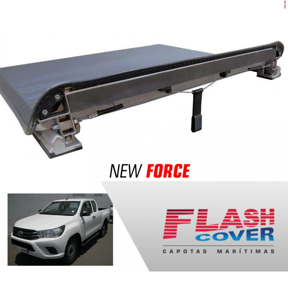 Capota Maritima FlashCover NewForce Toyota HILUX CE 2016/ BNF  Capota: FF990