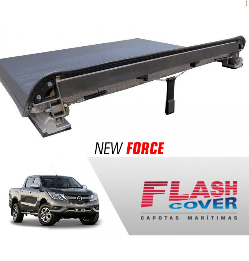 Capota Maritima FlashCover NewForce MAZDA BT50 CD C/GRA 2016/ BNF Capota: FF959