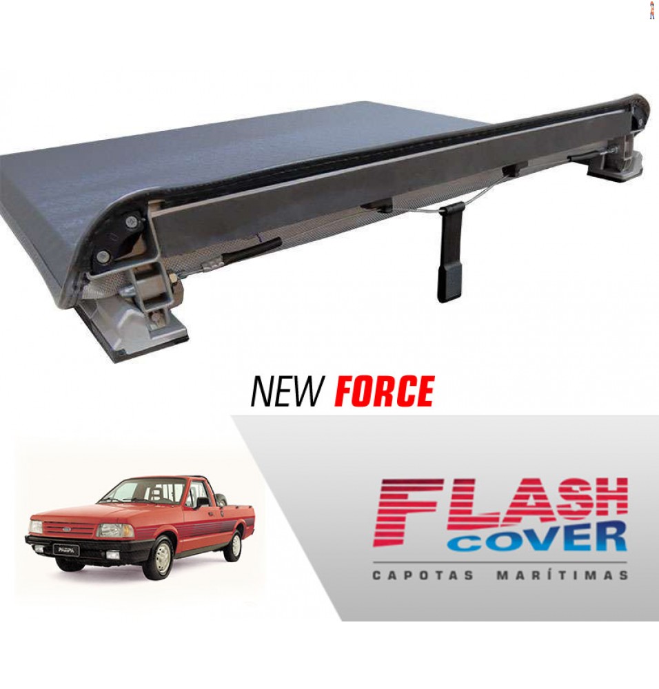 Capota Maritima FlashCover NewForce Ford PAMPA C/SA S/STP 1982/ BNF  Capota: BN088F