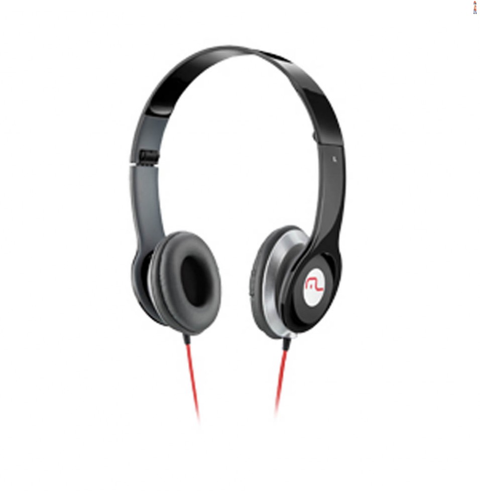Fone de Ouvido Multilaser Headfone Preto P2 - PH066