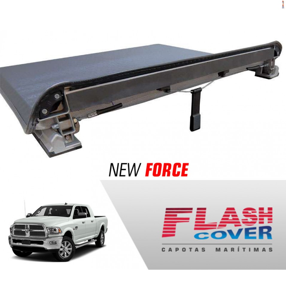 Capota Maritima FlashCover NewForce DODGE RAM C/BAU CD 2015/ Capota: FF195
