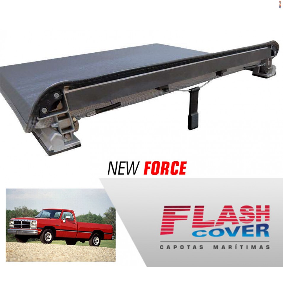 Capota Maritima FlashCover NewForce DODGE RAM CS 81/2009 BNF  Capota: BN078F
