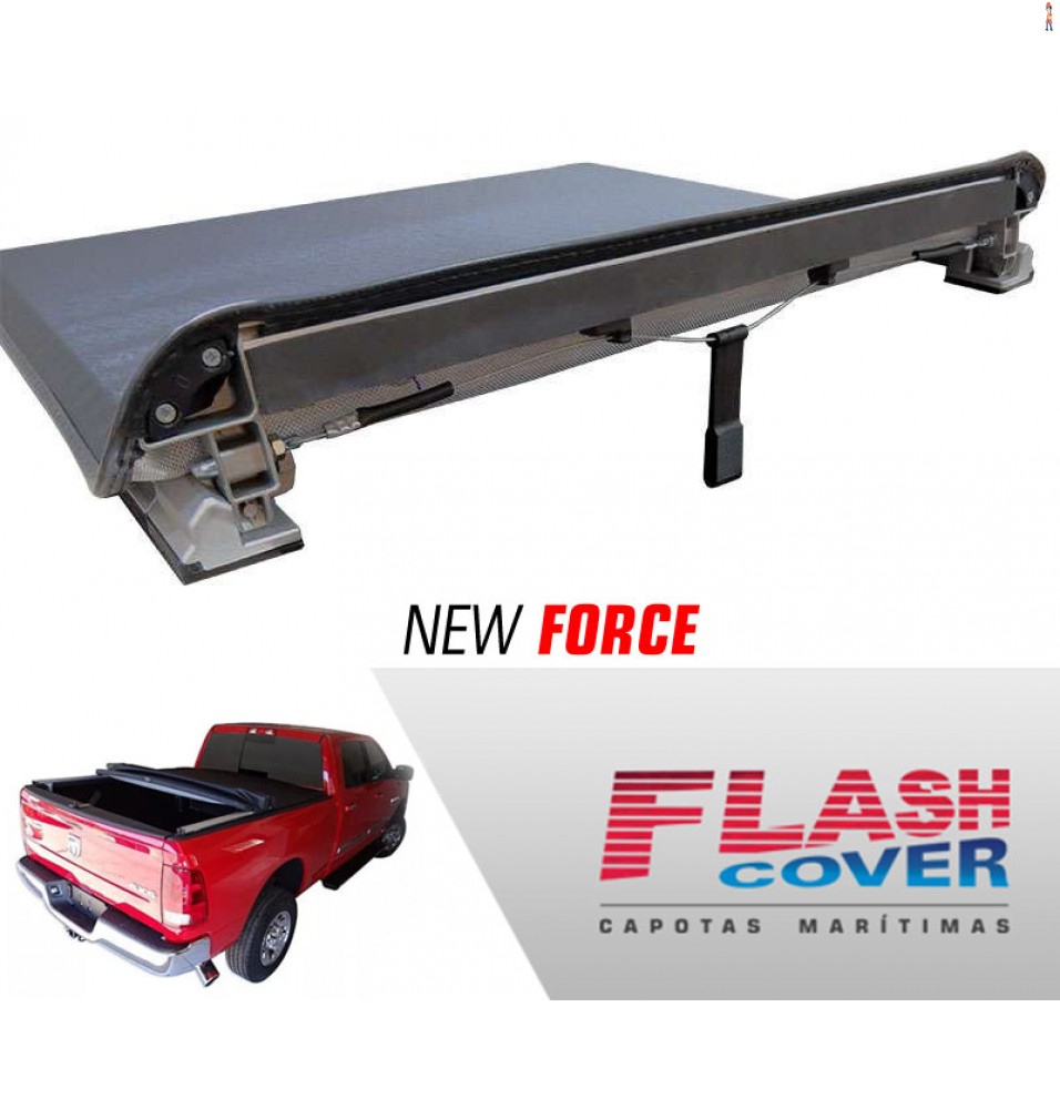 Capota Maritima FlashCover NewForce DODGE RAM CD 05/2012 BNF  Capota: BN099F