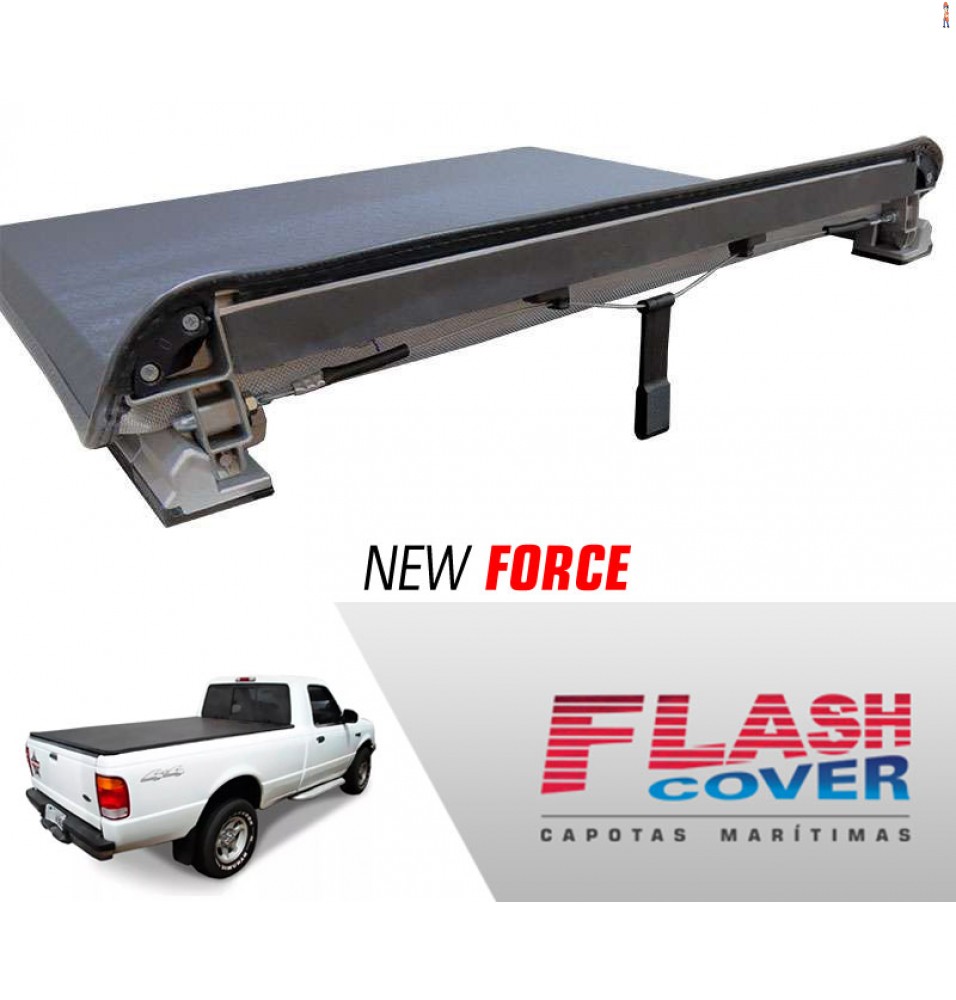 Capota Maritima FlashCover NewForce Ford RANGER 7P C/SA D 95/2011 BNF  Capota: FF027