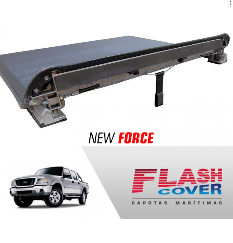 Capota Maritima FlashCover NewForce Ford RANGER CD C/GRA THA BNF  Capota: BN925F