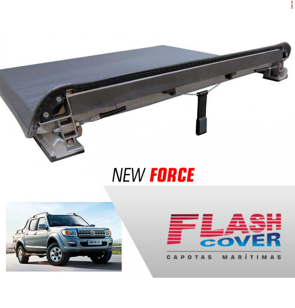 Capota Maritima FlashCover NewForce ZNA "RICH" CHINE C/GRA / BNF Capota: FF937