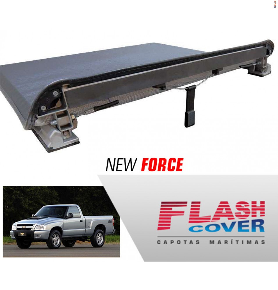 Capota Maritima FlashCover NewForce GM S10 CS C/SA S 95/2011 BNF  Capota: BN005F