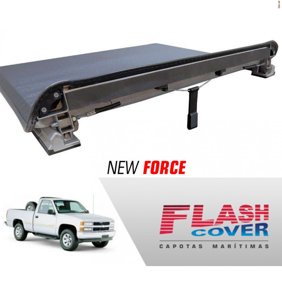 Capota Maritima FlashCover NewForce GM SILVERADO S/STP 94/2002 BNF  Capota: BN081F