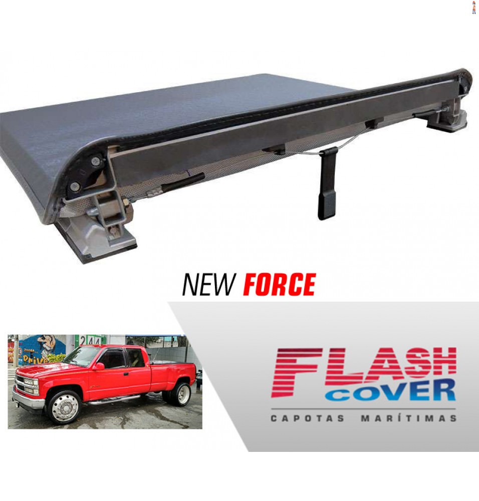 Capota Maritima FlashCover NewForce GM SILVERADO SPLASH BNF  Capota: BN110F