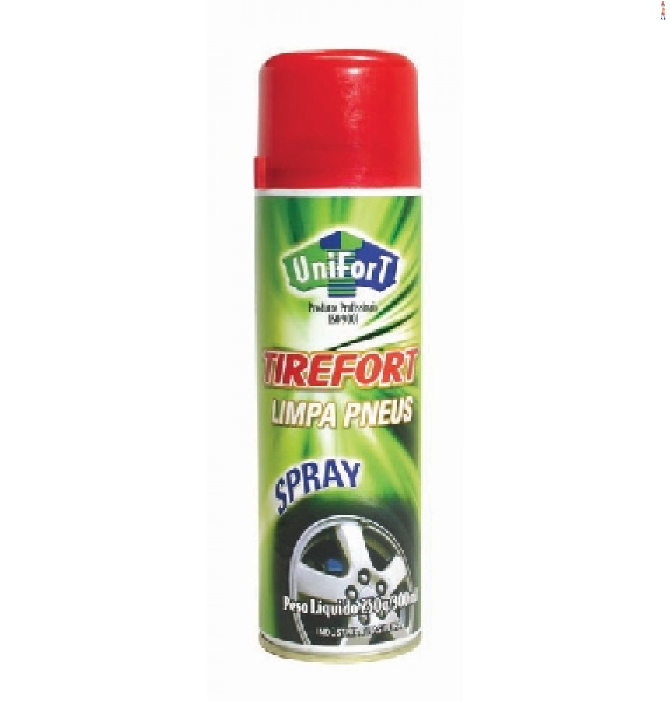 Limpa Pneu - TIREFORT - UNIFORT - Spray Espuma  210G/300ml - cod: 9850.300.290