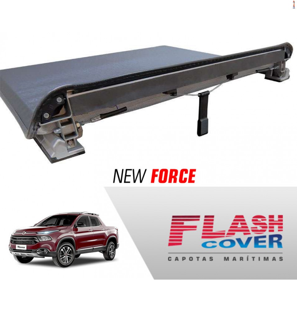 Capota Maritima FlashCover NewForce FIAT TORO 2016/ BNF Capota: FF196