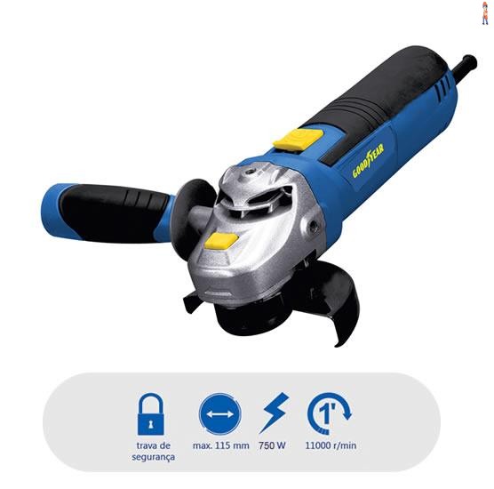 Esmerilhadeira Angular GOODYEAR GY-AG-50060 710W 11000 rpm