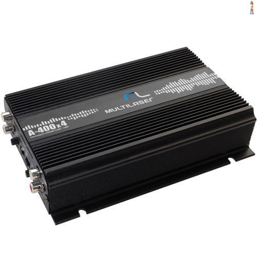 Amplificador Eletrônico De Áudio Com Frequência De 4 X 100 W - Stereo Multilaser-Au903