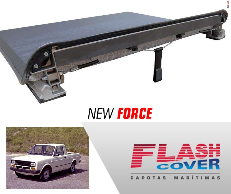 Capota Maritima FlashCover NewForce FIAT FIORINO CITY 77/1988 BNF  Capota: BN049F