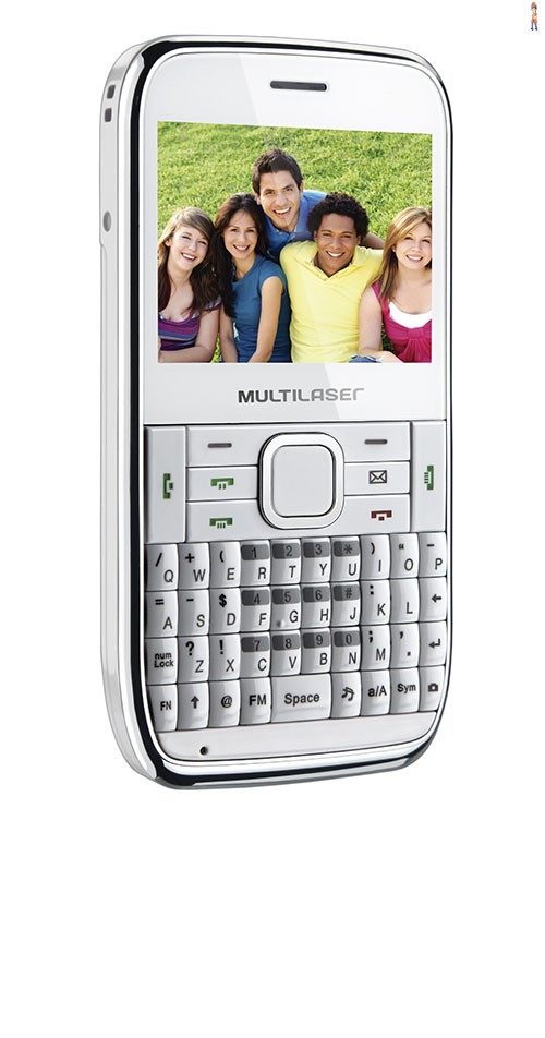 Celular Multilaser Stylus 4chip Quadri Cam3.0 Wifi Edge Java - Branco - cod: P3184