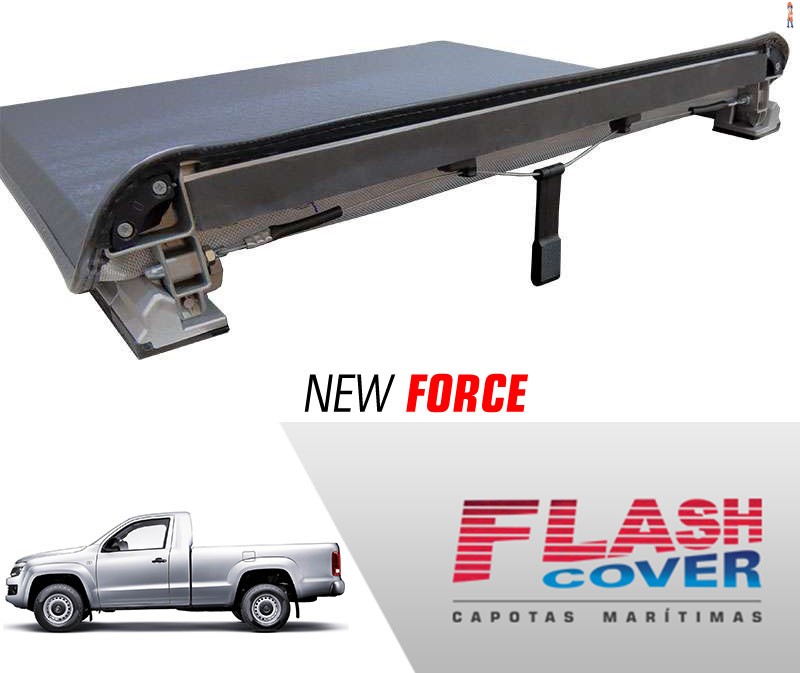 Capota Maritima FlashCover NewForce VW AMAROK CS 2010/ BNF  Capota: BN173F