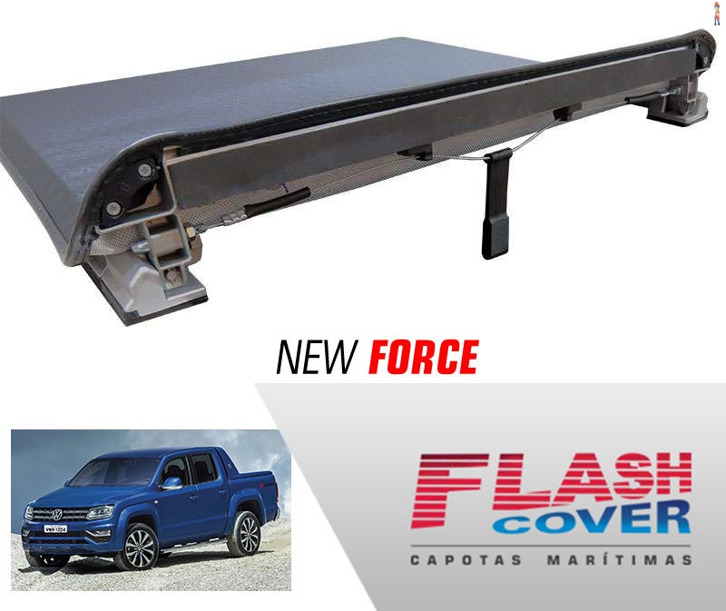 Capota Maritima FlashCover NewForce VW AMAROK EXTREME CD 2017/ BNF  Capota: FF203