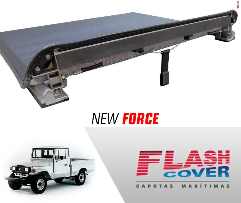 Capota Maritima FlashCover NewForce Toyota BANDEIRANTES CS 58/2002 BNF  Capota: BN118F