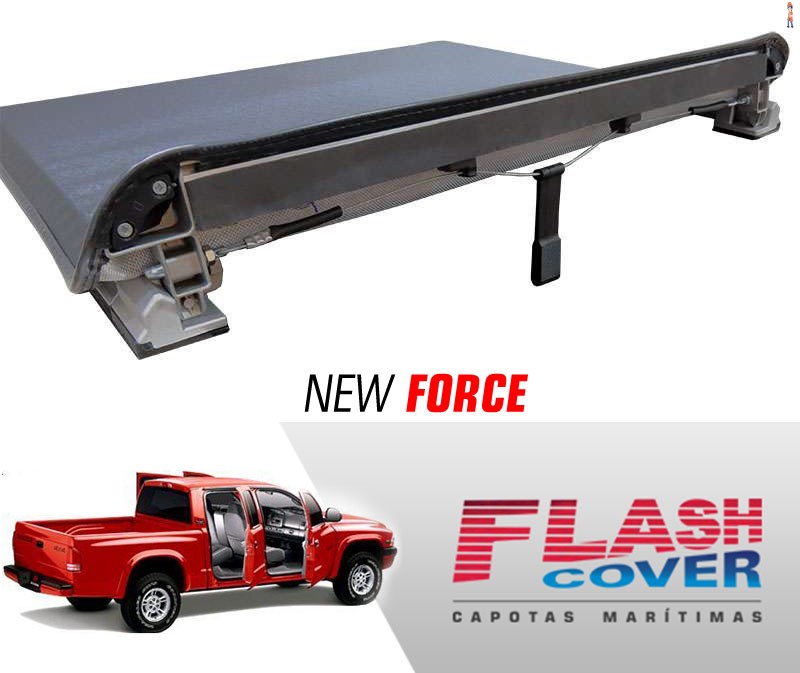 Capota Maritima FlashCover NewForce DODGE DAKOTA CD 98/2011 BNF  Capota: BN075F