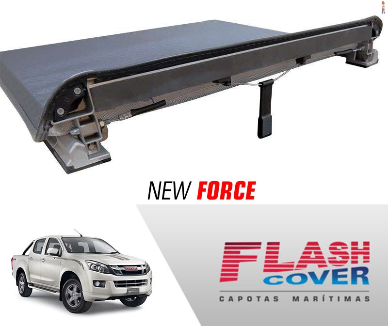 Capota Maritima FlashCover NewForce ISUZU D MAX CD 2014/ BNF Capota: FF931