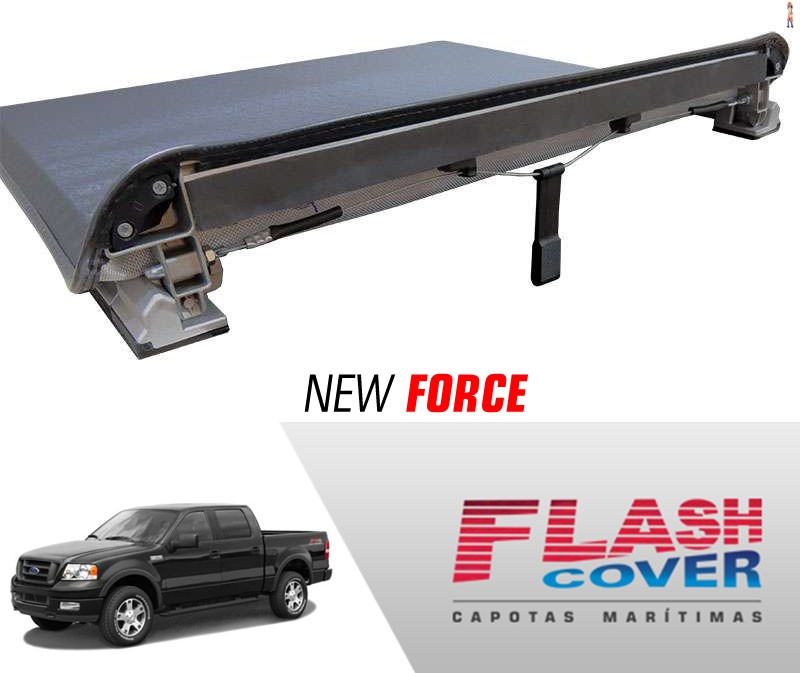 Capota Maritima FlashCover NewForce Ford F150 CD 2006/ BNF  Capota: BN918F