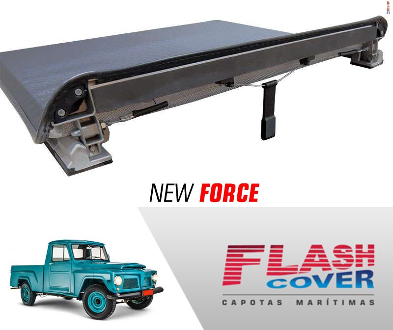 Capota Maritima FlashCover NewForce Ford F 75 RURAL 61/1983 BNF Capota: FF114