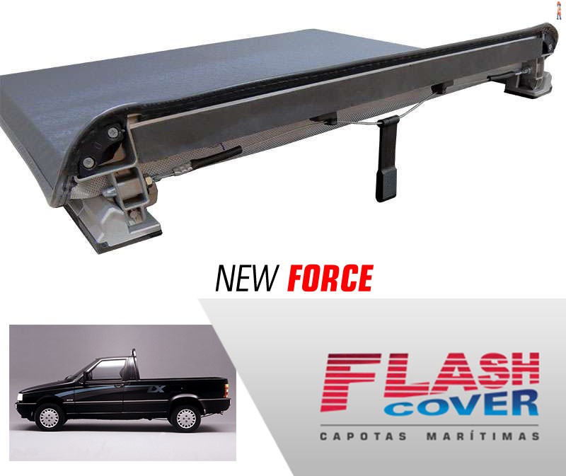 Capota Maritima FlashCover NewForce FIAT FIORINO CURTA 88/1998 BNF  Capota: BN046F