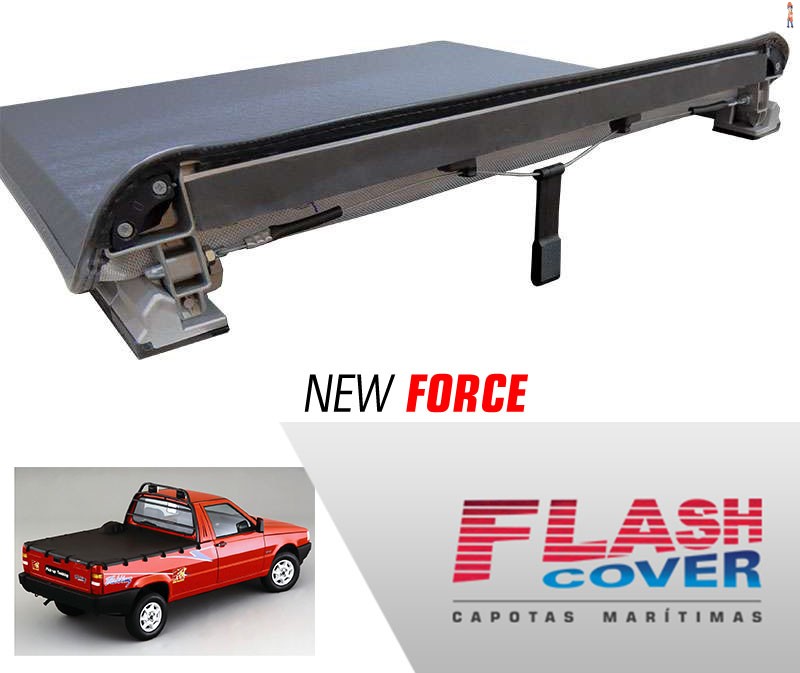 Capota Maritima FlashCover NewForce FIAT FIORINO LONGA C/STP 88/1998 BNF  Capota: BN048F