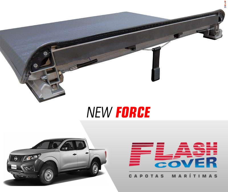 Capota Maritima FlashCover NewForce Nissan FRONTIER NP 300 CD C/GRA BNF  Capota: BN924F